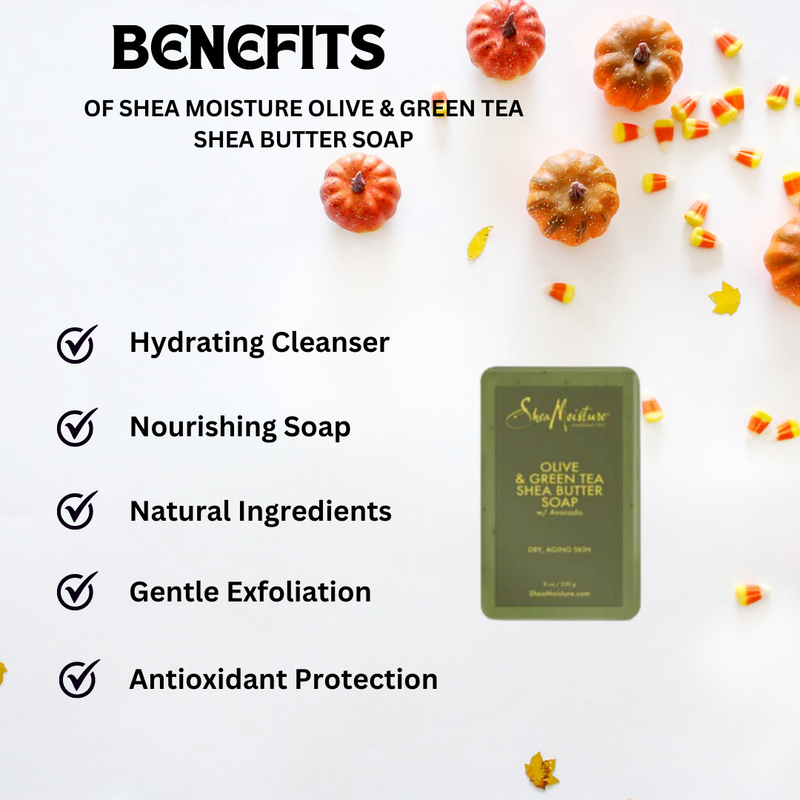 Shea Moisture Olive & Green Tea Shea Butter Soap