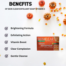 Skin Clear Exfoliant Soap Vitamin C 225 Grs \ 7.9 Oz