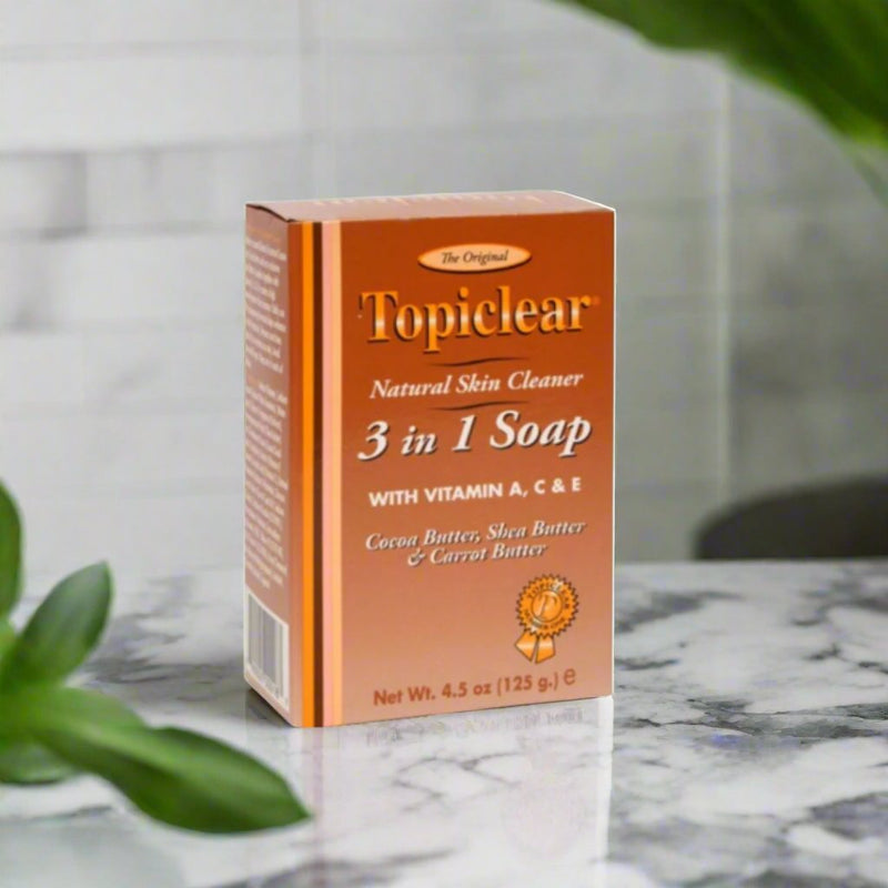 Topiclear Natural Skin Cleanser 3-in-1 Soap 4.5 oz