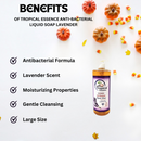 Tropical Essence Anti-Bacterial Liquid Soap Lavender 33.89 oz