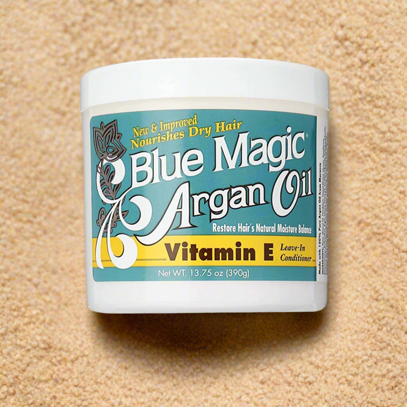 Blue Magic Argan Oil Vitamin E Leave In Conditioner 13.75oz / 190g