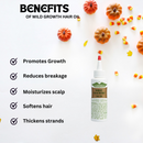 Wild Growth Hair Oil 4 oz