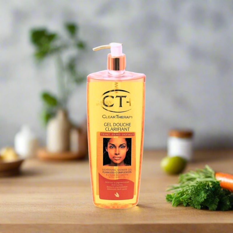 CT+ Clear Therapy Shower Gel w/ Carrot Oil 800 ml