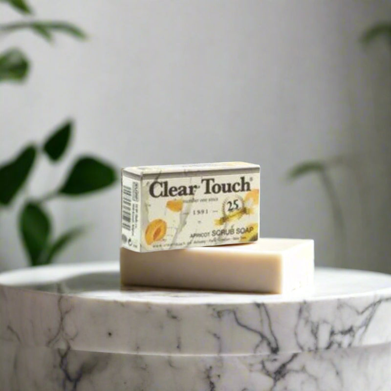 Clear Touch Apricot Scrub Soap 90 g