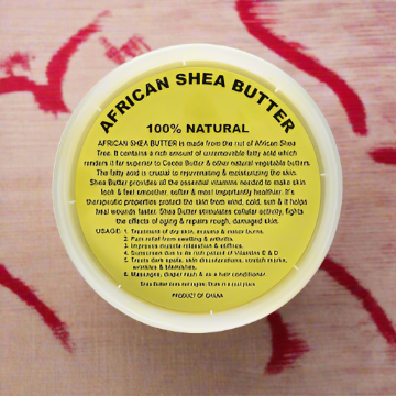 Raw African Shea Butter Large 32 oz Single pcs