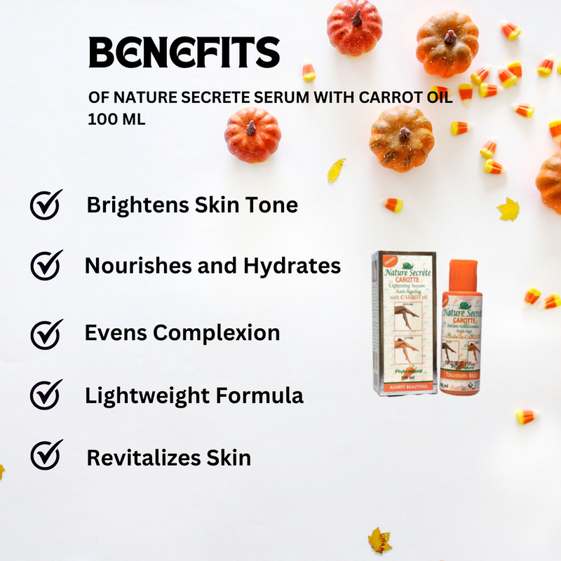 Nature Secrete Serum with Carrot Oil 100 ml